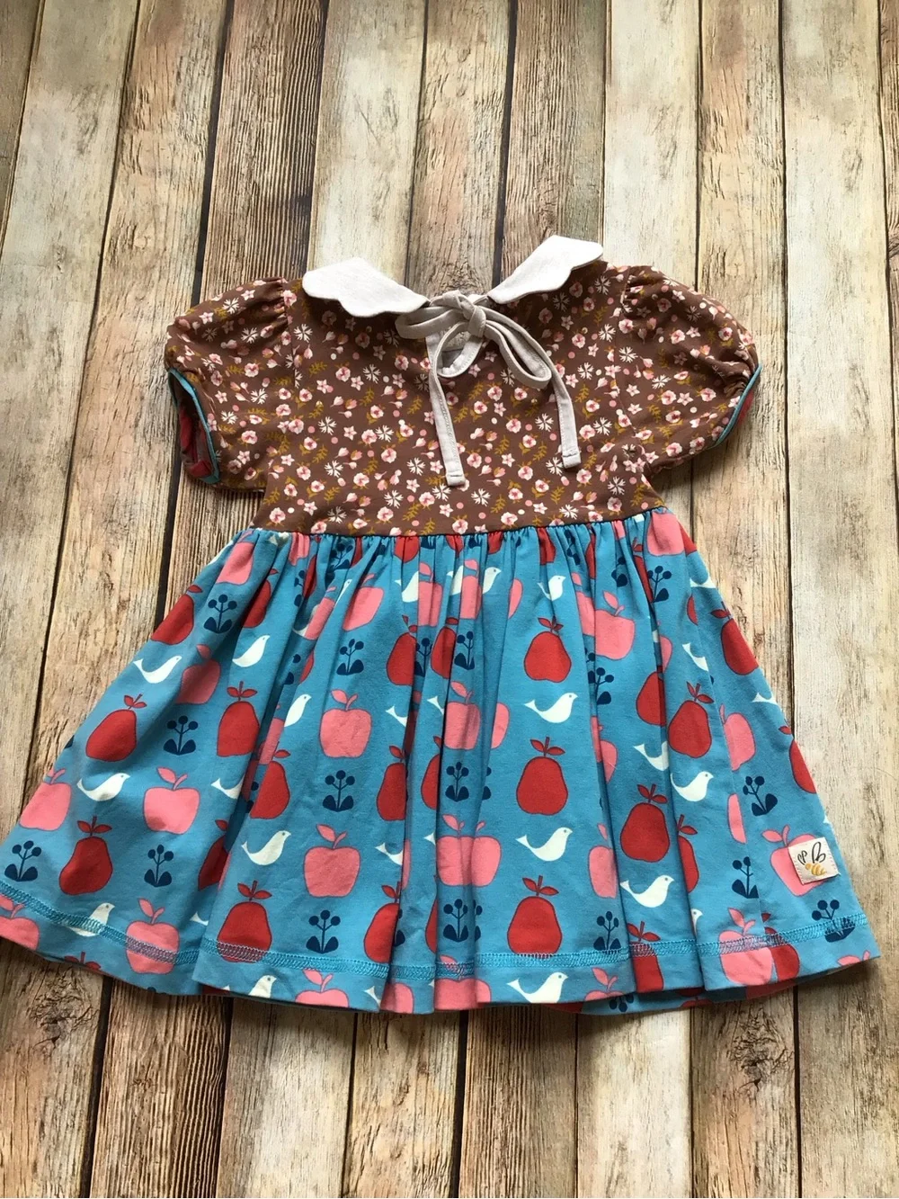 Wildflowers Hopscotch Wendy Apple Dress